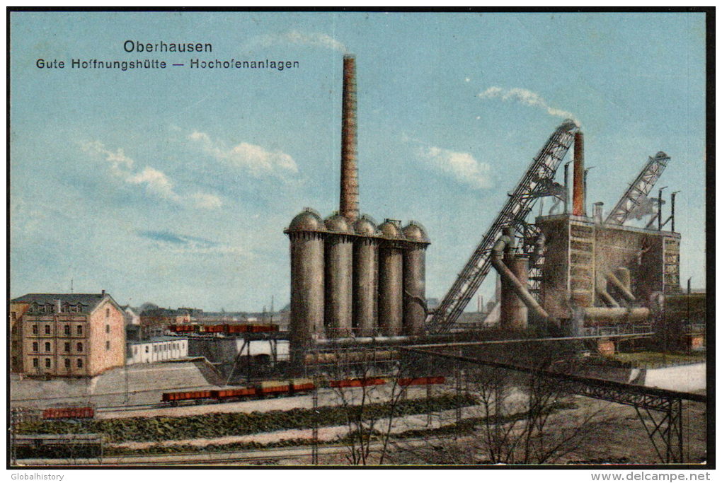 DB6085 - DEUTSCHLAND - OBERHAUSEN - GUTE HOFFNUNGSHÜTTE - HOCHOFENANLAGEN - Oberhausen