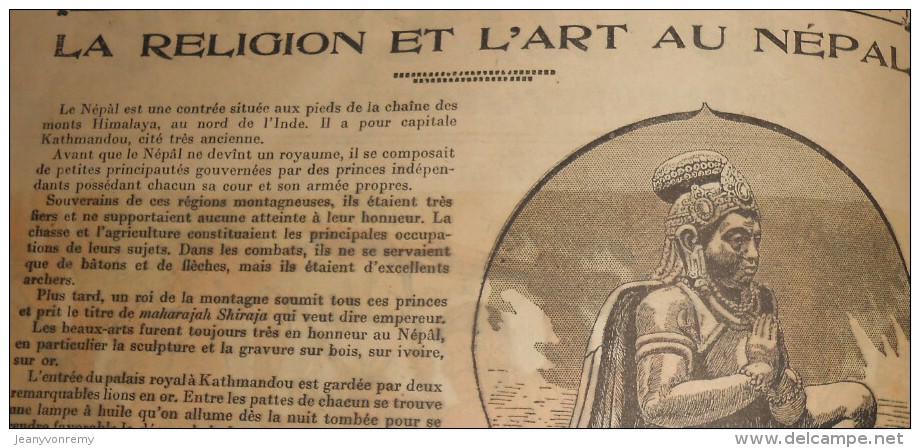 L'intrépide. Aventures. Sports. Voyages. N°1360. 13 Septembre 1936. - L'Intrépide