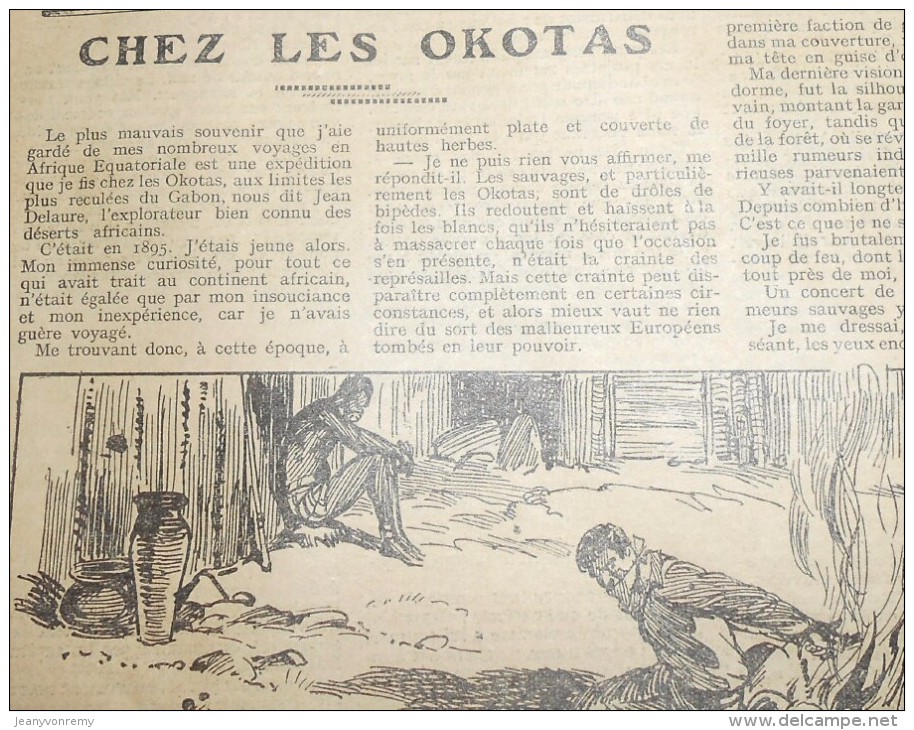 L'intrépide. Aventures. Sports. Voyages. N°1360. 13 Septembre 1936. - L'Intrépide