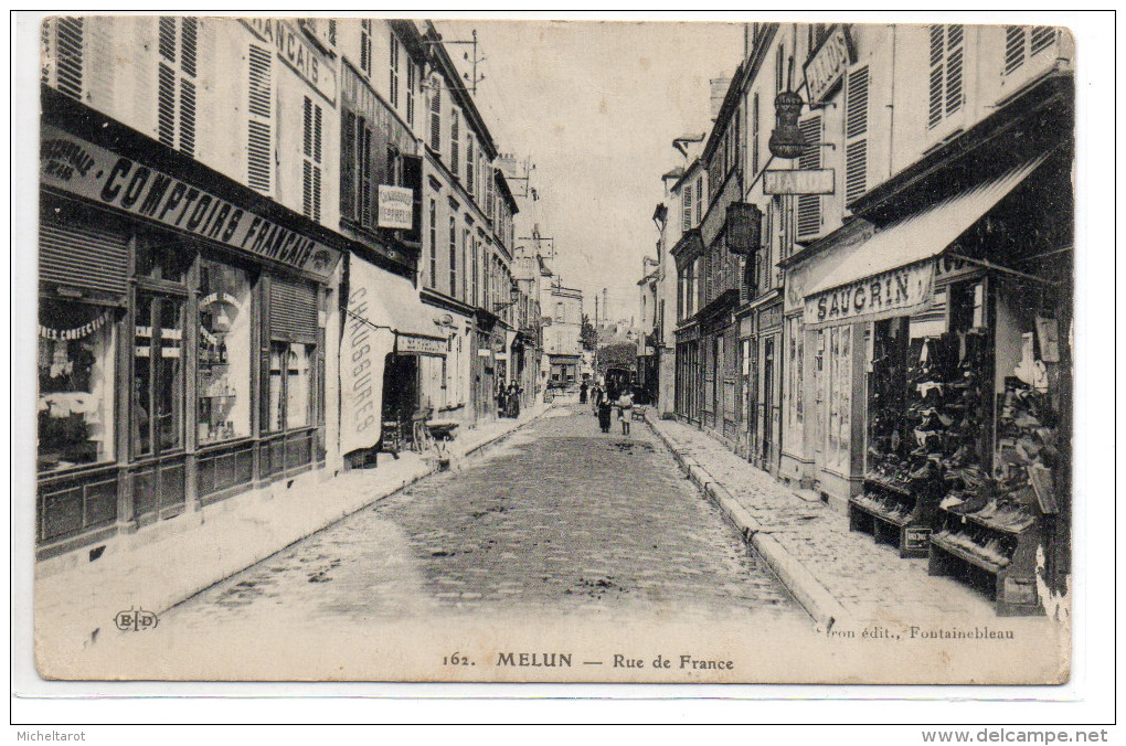 Seine Et Marne : Melun : Rue De France - Melun