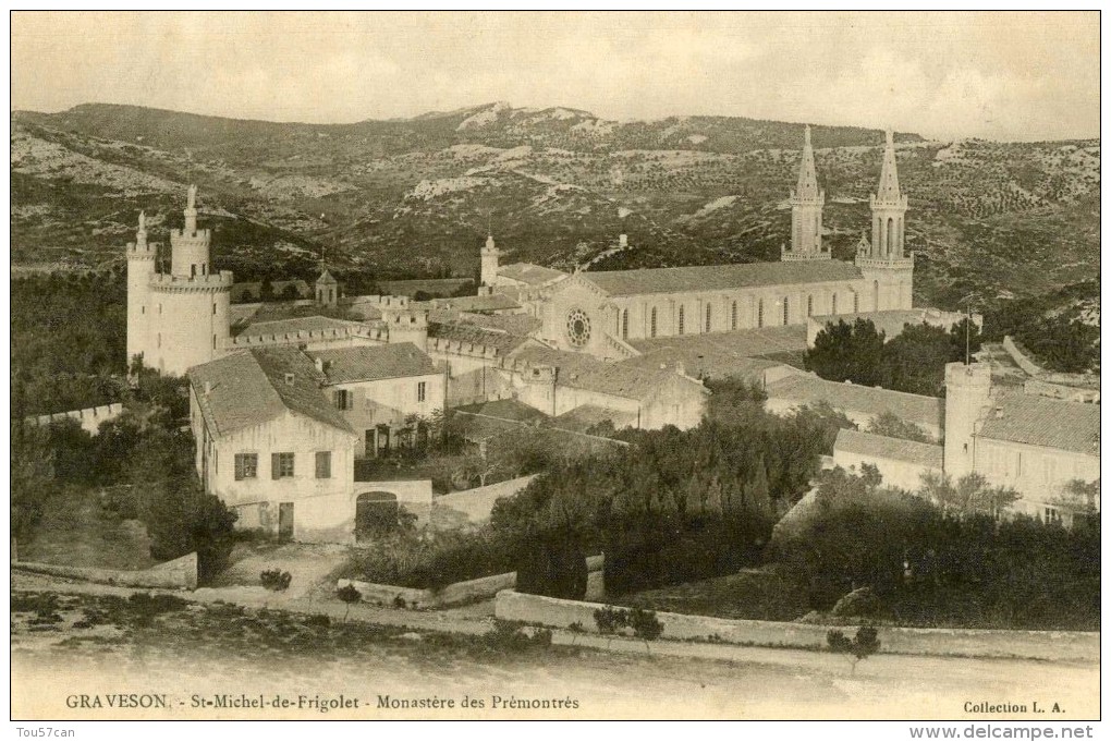 GRAVESON - SAINT MICHEL DE FRIGOLET - BOUCHES DU RHÔNE  (13) - CPA PRECURSEUR. - Autres & Non Classés