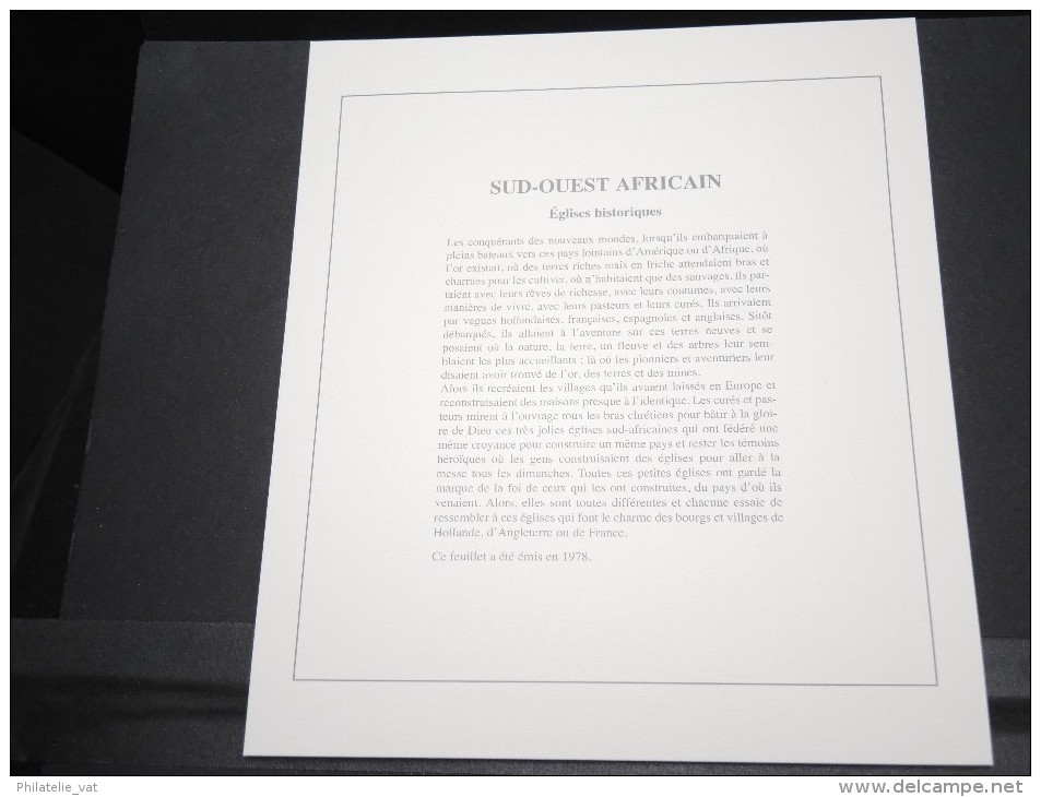 AFRIQUE DU SUD -  Bloc Luxe Avec Texte Explicatif - Belle Qualité - À Voir -  N° 11690 - Blocs-feuillets