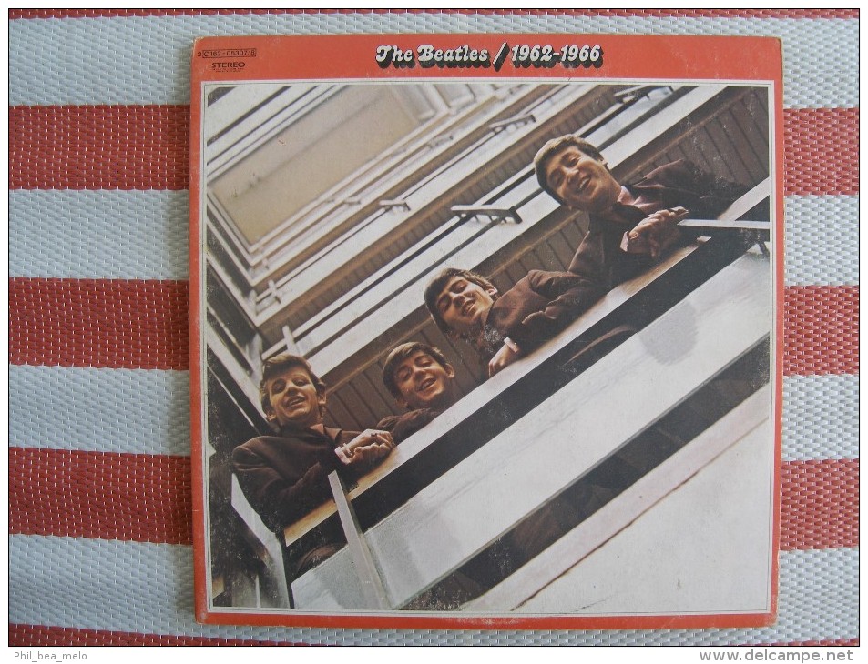 MUSIQUE - VINYL 33 TOURS - THE BEATLES / 1962-1966 - 2LP - 1973 FRANCE - APPLE 2C162 05307/8 - BON ETAT - Autres & Non Classés