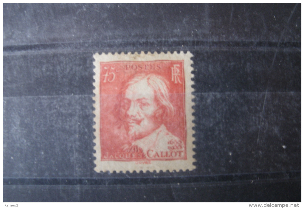 Timbre De FRANCE  N° 306* - Unused Stamps