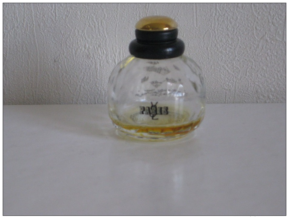 MINIATURE DE PARFUM PARIS  D´ YVES SAINT LAURENT EAU DE TOILETTE 7,5ML - Miniatures Modernes Vides