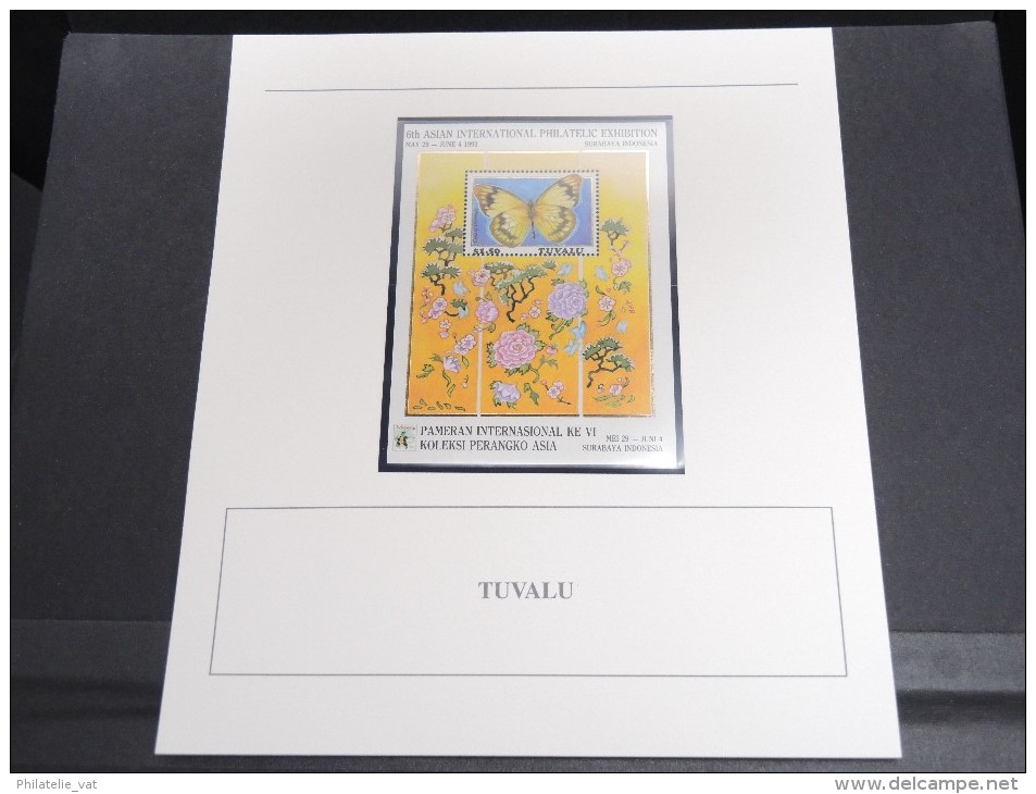 TUVALU -  Bloc Luxe Avec Texte Explicatif - Belle Qualité - À Voir -  N° 11714 - Tuvalu