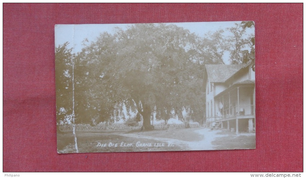 RPPC   Crease Left Side   Grand Isle  Vermont> ---   ----ref  38 - Other & Unclassified