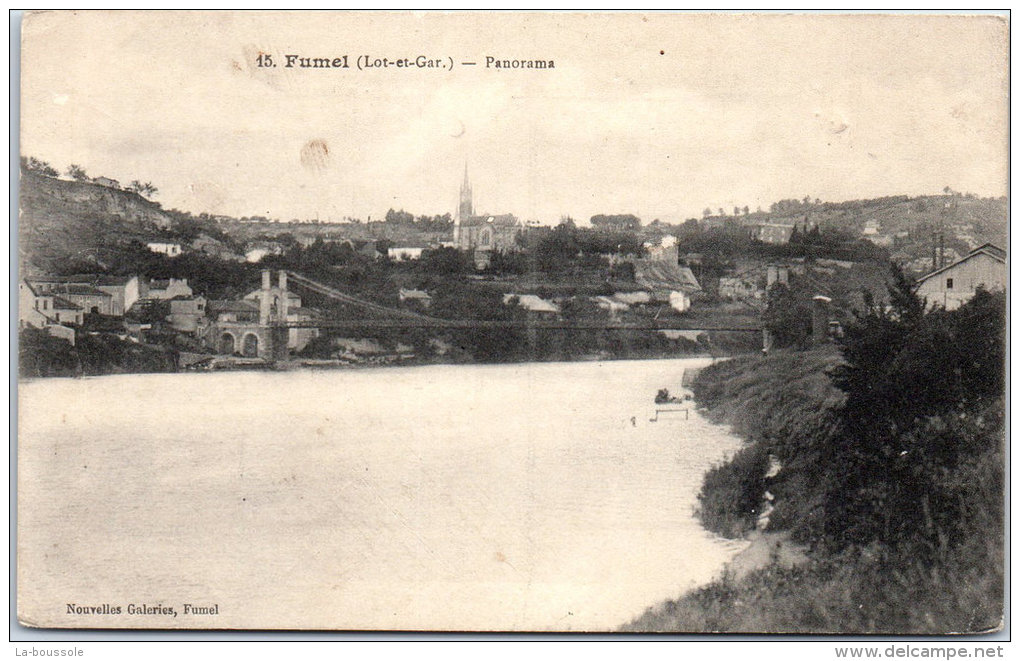 47 FUMEL - Panorama - Fumel