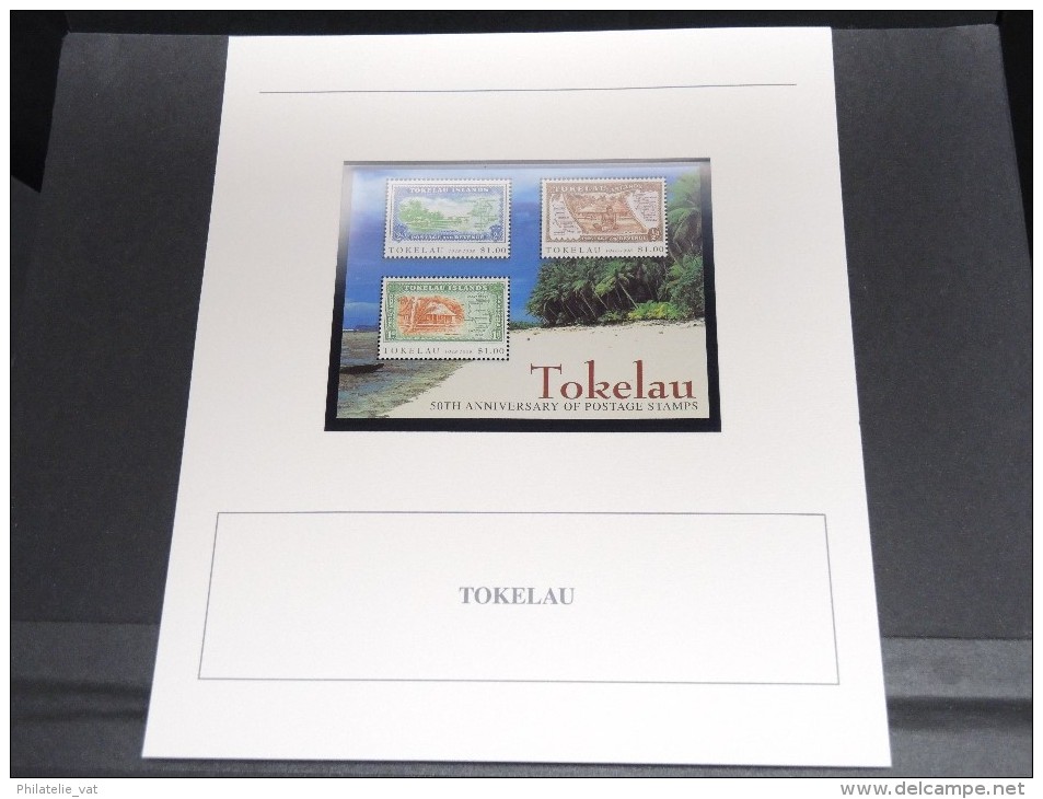 TOKELAU -  Bloc Luxe Avec Texte Explicatif - Belle Qualité - À Voir -  N° 11728 - Blocks & Kleinbögen