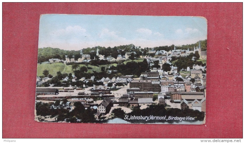 Birds Eye View  St Johnsbury= Vermont>    ---   ----ref  38 - Rutland