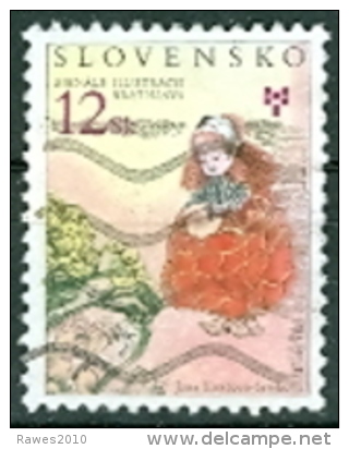 Slowakische Republik 12 Sk Gest. Puppe - Used Stamps