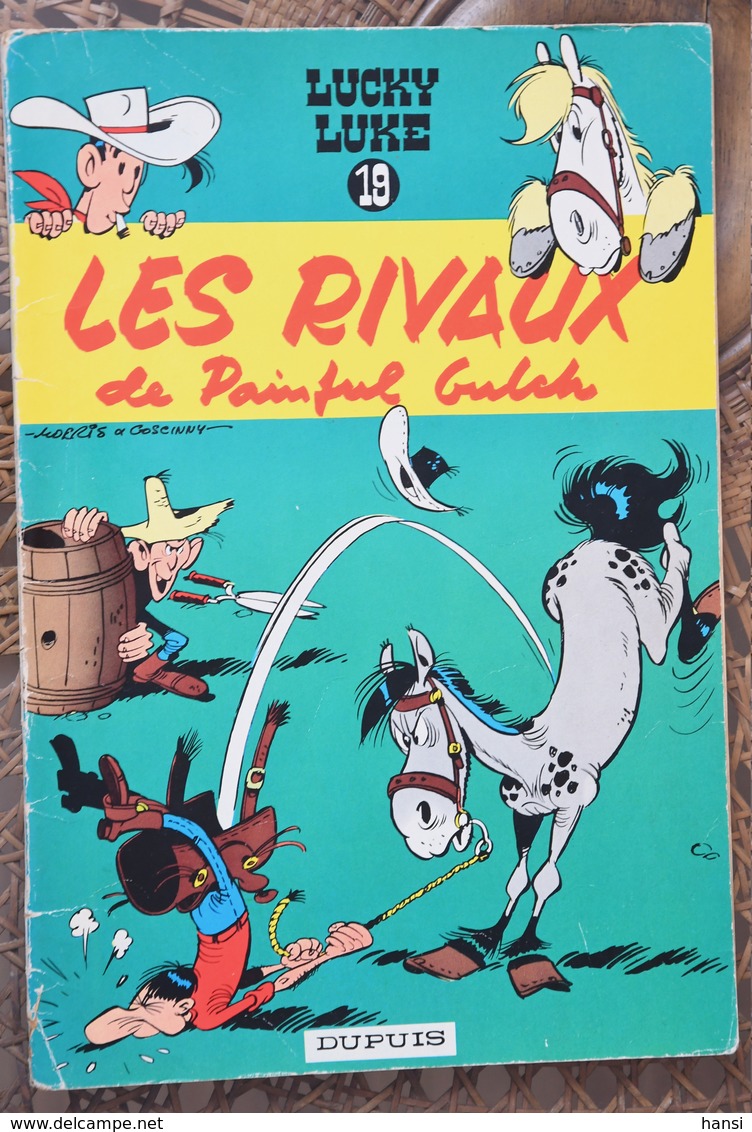 Les Rivaux De Painful Gulch - Lucky Luke