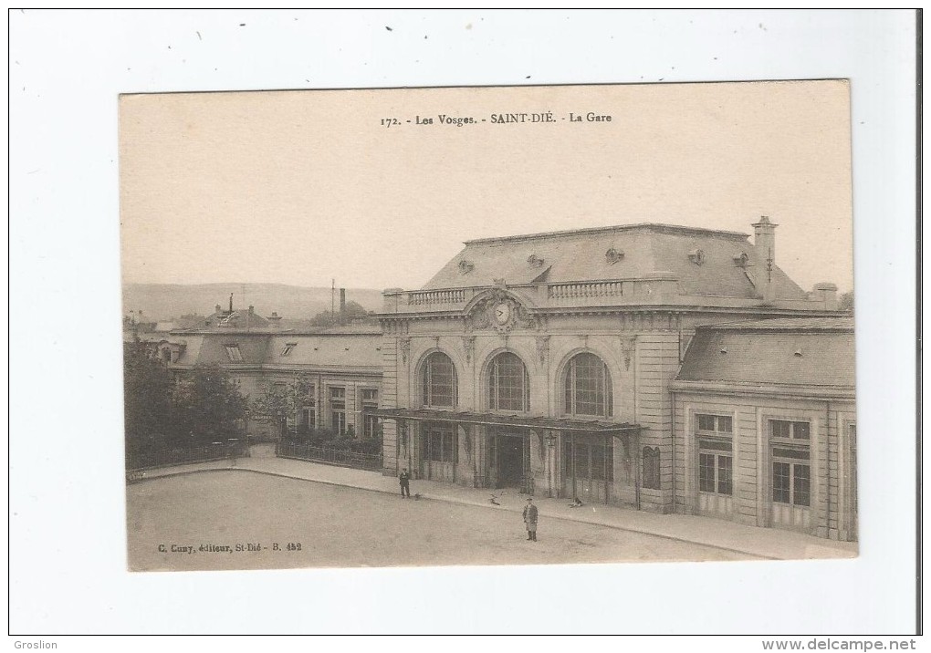 SAINT DIE 172 LES VOSGES LA GARE - Saint Die