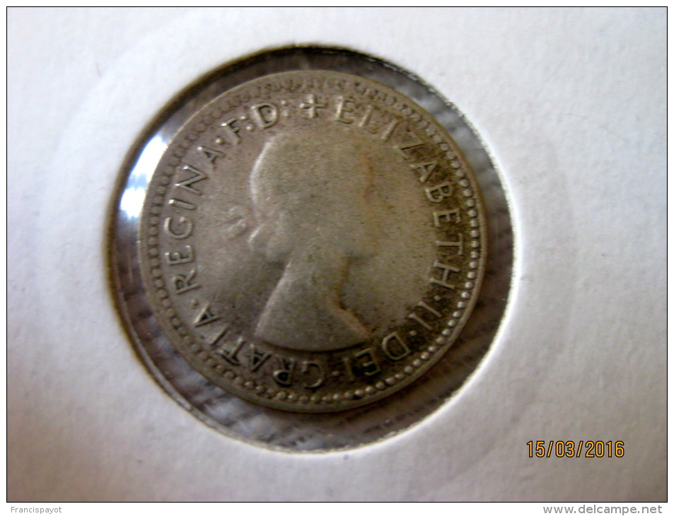 Australia: 6 Pence 1958 - Sixpence