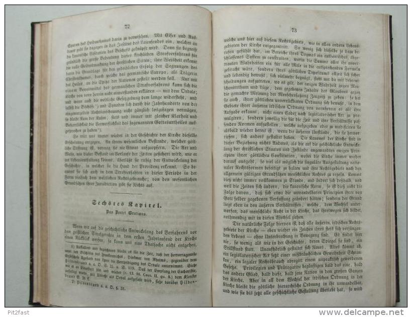 Kanonisches Gerichtsverfahren Gegen Kleriker , 1856 , Wilhelm Molitor , Franz Kirchheim In Mainz , Kirche , Klerus !!! - Zeldzaamheden