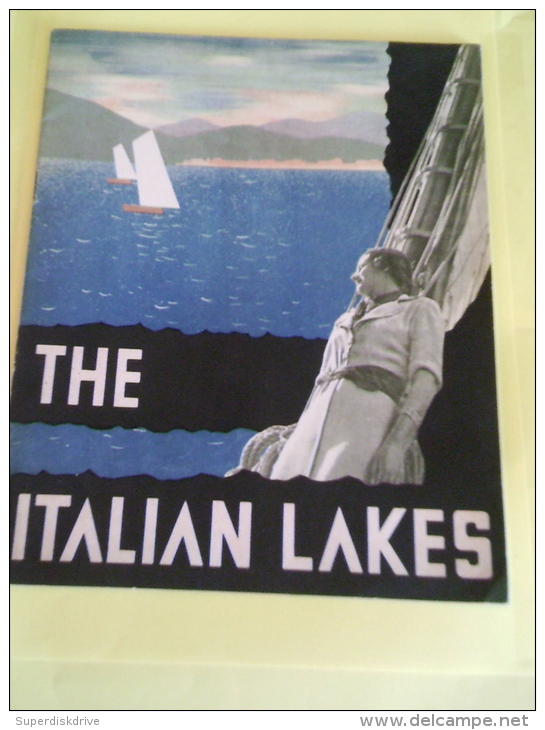 THE ITALIAN LAKES  1936 DIREZIONE GENERALE PER IL TURISMO - Da Identificare