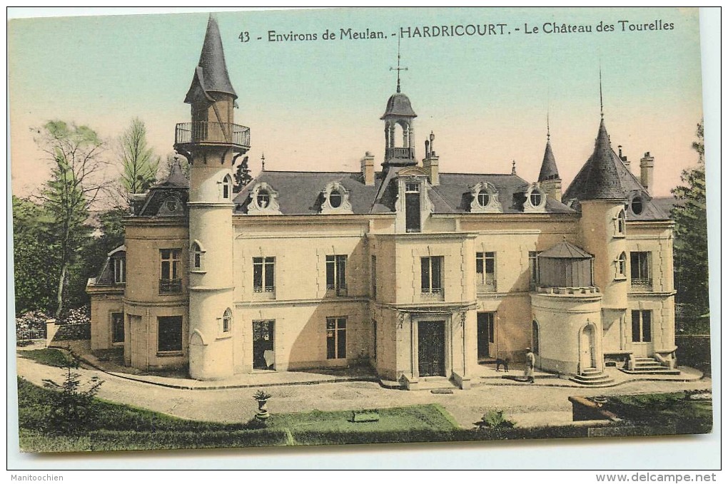 DEP 78 HARDRICOURT LE CHATEAU DES TOURELLES - Hardricourt