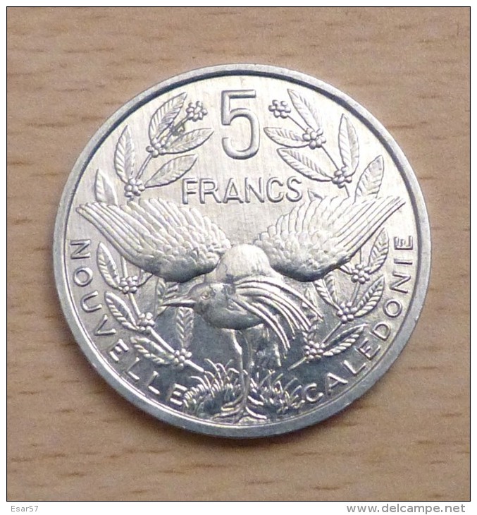 NOUVELLE CALEDONIE 5 FRANCS 1983 - Nouvelle-Calédonie