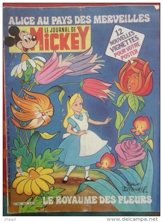 Journal De Mickey N° 1552 Mars 1982 - Journal De Mickey