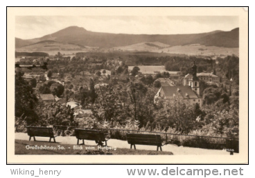 Großschönau - S/w Blick Vom Hutberg - Grossschönau (Sachsen)