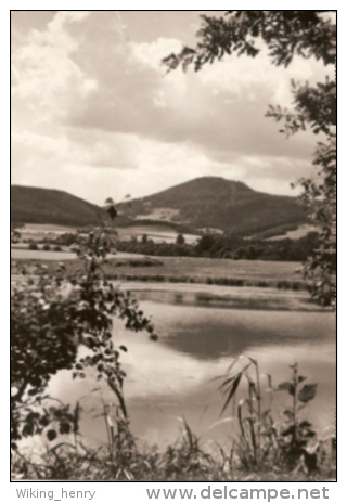 Großschönau - S/w Goldfabiansteich Blick Zur Lausche - Grossschoenau (Sachsen)