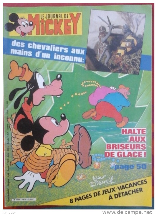 Journal De Mickey N° 1679 Septembre 1984 - Journal De Mickey