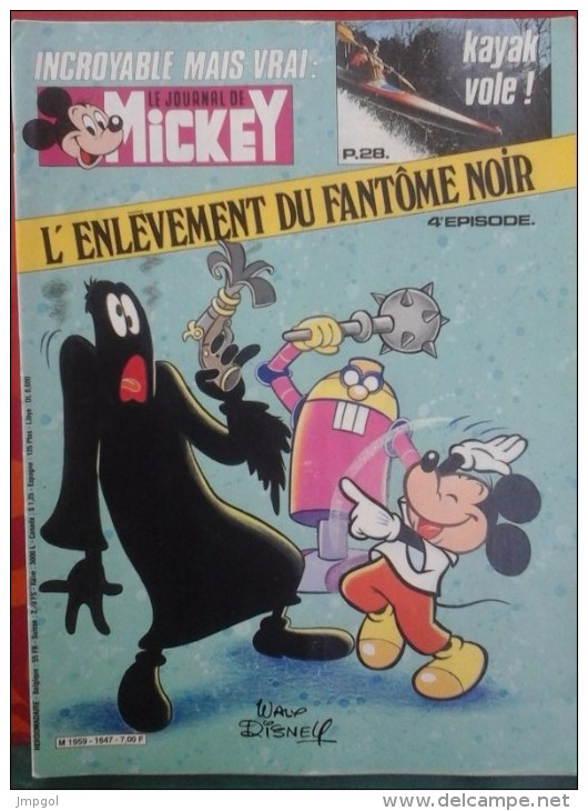 Journal De Mickey N° 1647 Janvier 1984 - Journal De Mickey