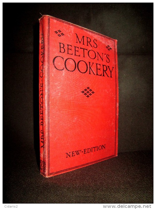 "Mrs BEETON´S COOKERY" Cuisine Cook Cooking Kuche Ca1925 ! - Otros & Sin Clasificación