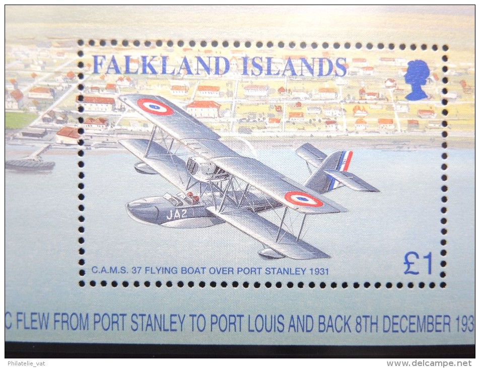 ILES FAKLAND - Bloc Luxe Avec Texte Explicatif - Belle Qualité - À Voir -  N° 11792 - Falkland