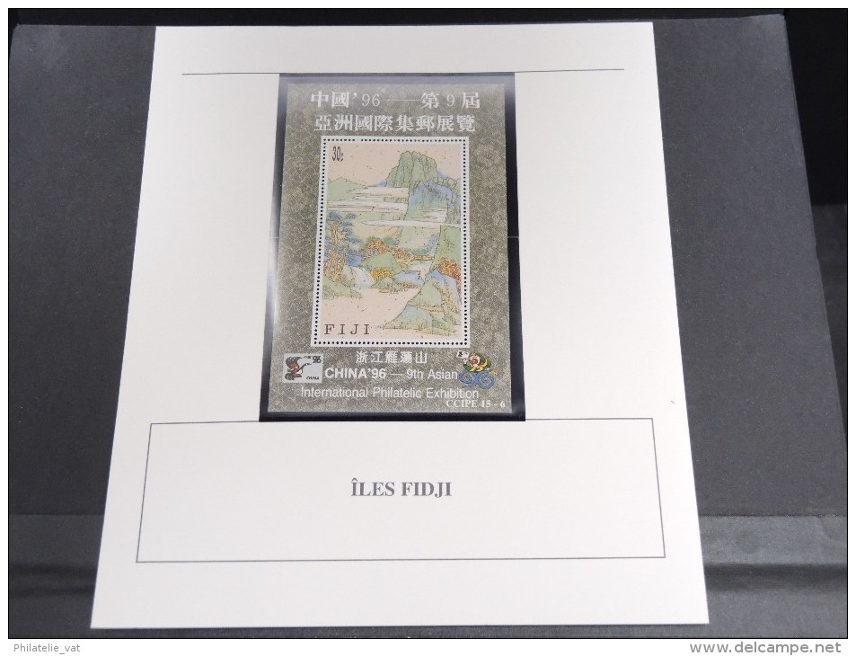 ILES FIDJI - Bloc Luxe Avec Texte Explicatif - Belle Qualité - À Voir -  N° 11793 - Fiji (1970-...)