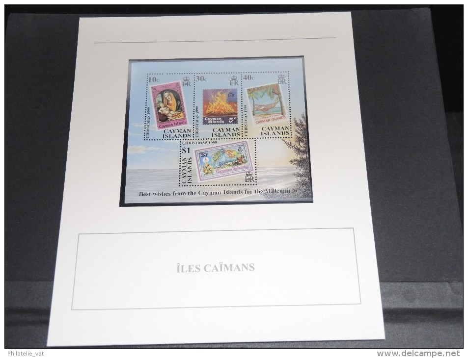 ILES CAIMANS - Bloc Luxe Avec Texte Explicatif - Belle Qualité - À Voir -  N° 11809 - Cayman Islands