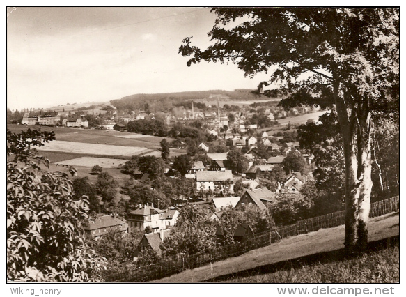 Grünhain Beierfeld - S/w Ortsansicht 1 - Grünhain