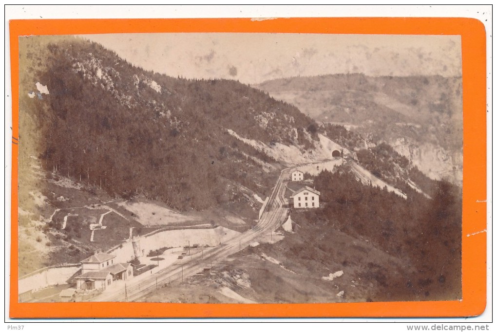 SEMMERINGBAHN, Autriche, Austria  - CDV - Station Semmering - Anciennes (Av. 1900)