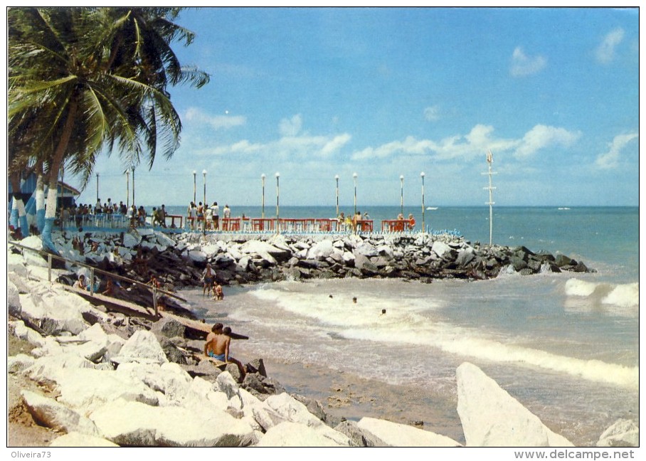 BRASIL, OLINDA PE Praia Do Bairro Novo, Restaurante Típico, 2 Scans - Recife