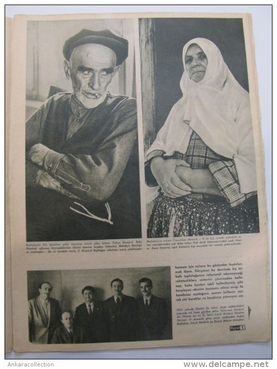 AC - SULEYMAN DEMIREL PRIME MINISTER OF TURKEY HAYAT MAGAZINE 15 SEPTEMBER 1966