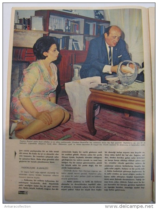 AC - SULEYMAN DEMIREL PRIME MINISTER OF TURKEY HAYAT MAGAZINE 15 SEPTEMBER 1966