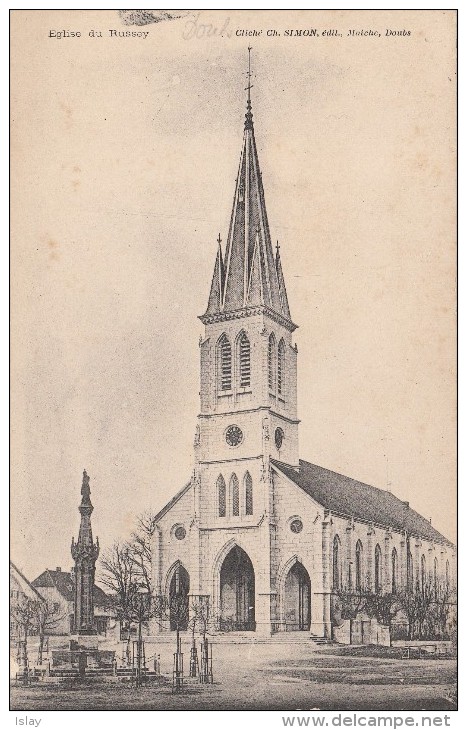 25 - RUSSEY - Eglise - Sonstige & Ohne Zuordnung