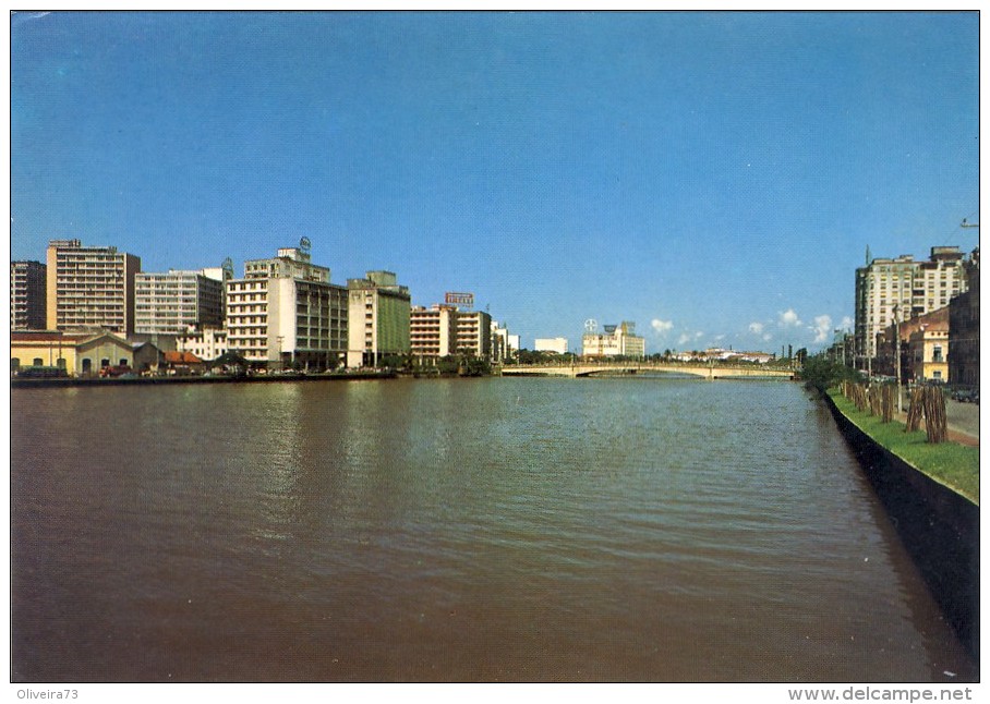 BRASIL, RECIFE, Vista Parcial, Rio Capibaribe, 2 Scans - Recife