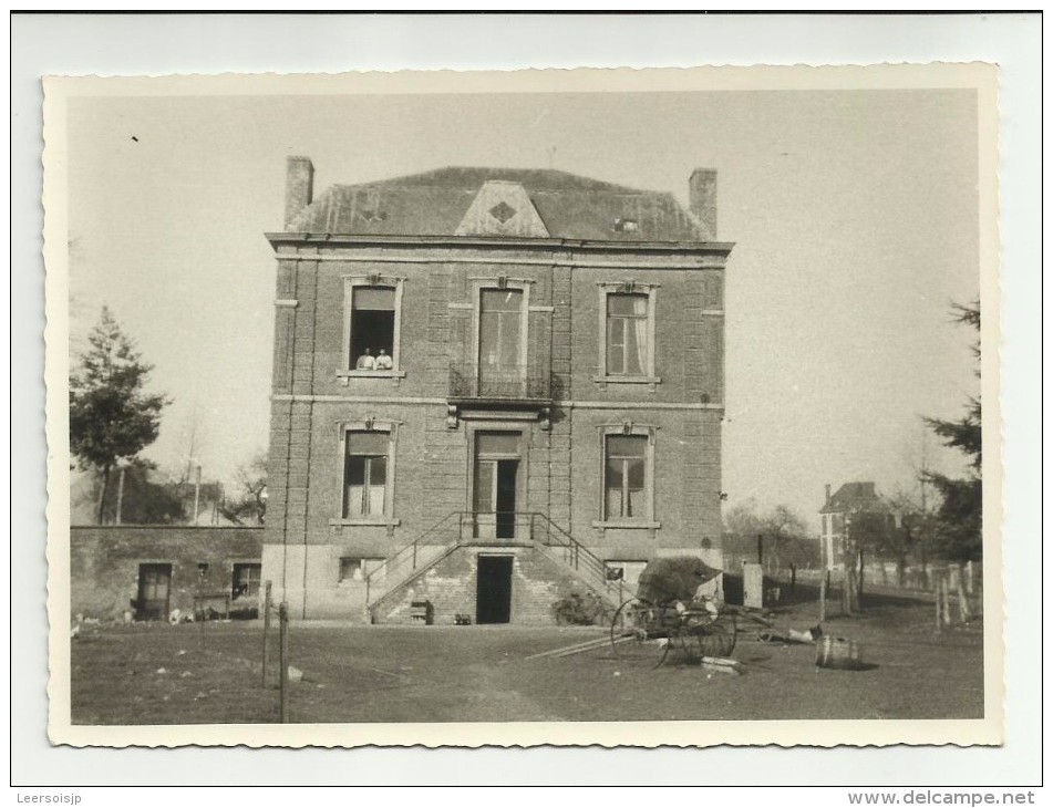 Haine St  Paul  Ancienne  Brasserie Caffet -Brouwet  Carte Photo - La Louvière