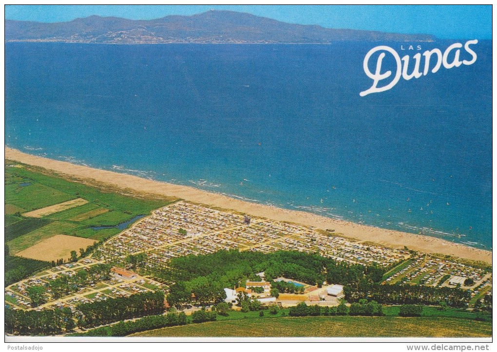 (1042) SANT PERE PESCADOR. CAMPING LAS DUNAS - Gerona