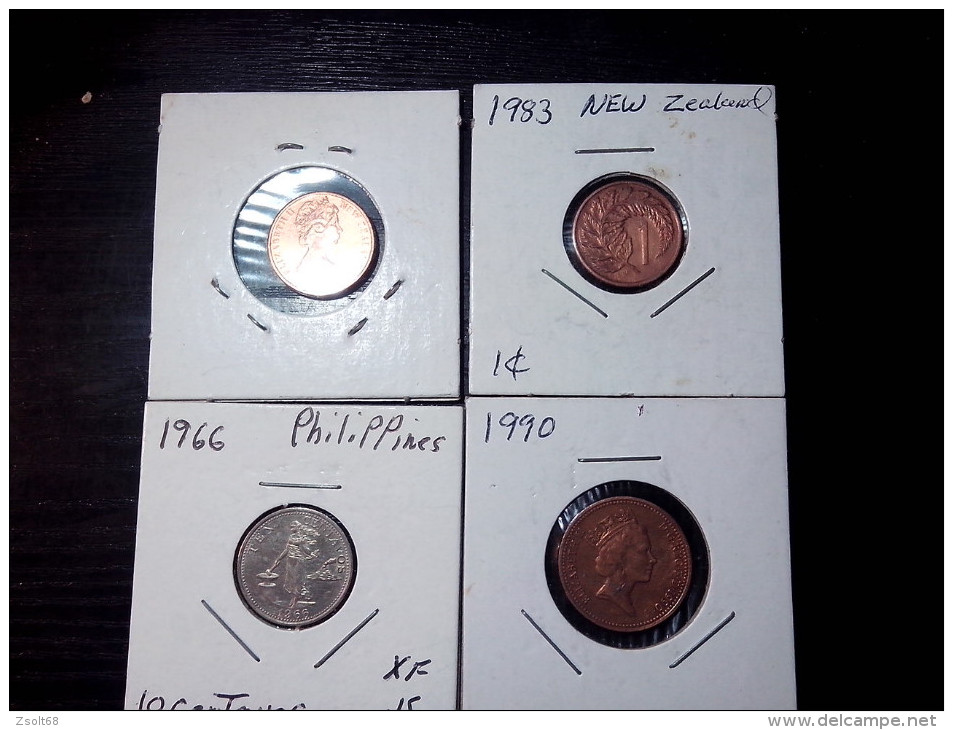 4 PIECES MIX COINS - Unclassified