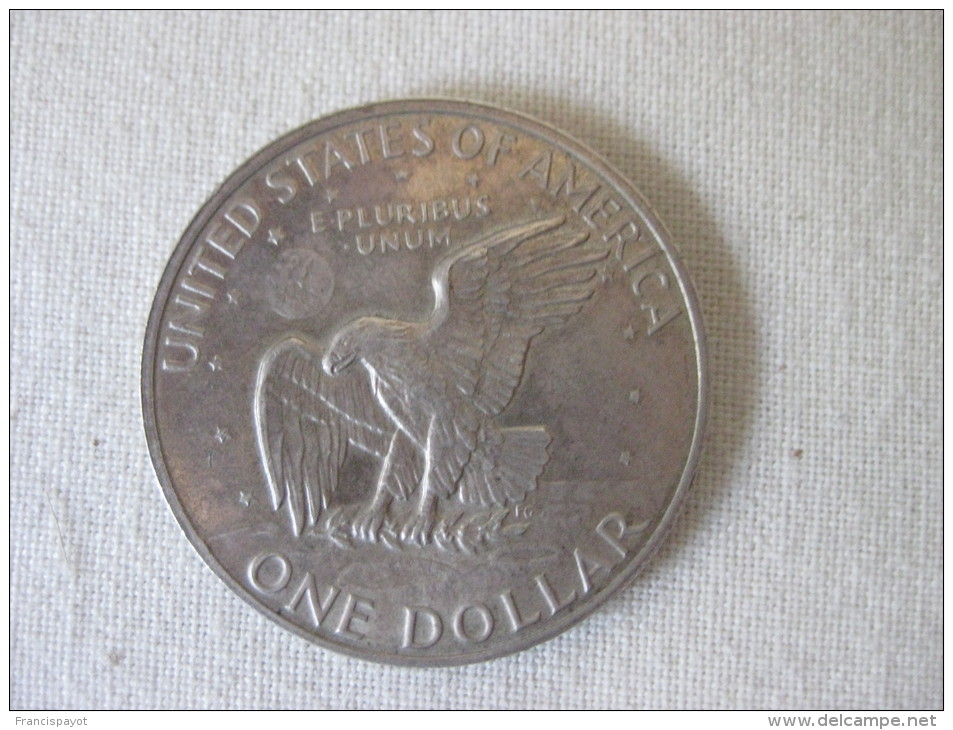 USA 1$ Eisenhower  1971 (silver 40%) - 1971-1978: Eisenhower