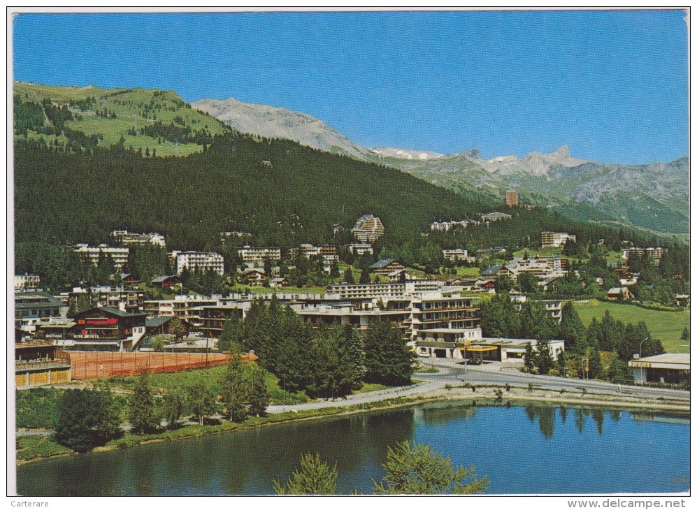 SUISSE,SWITZERLAND,SWISS, HELVETIA,SCHWEIZ,SVIZZERA ,VALAIS,CRANS MONTANA,VALLEE DU RHONE - Crans-Montana