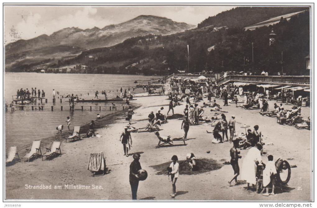 AK  - Millstättersee - Badende  Im Strandbad - 1928 - Millstatt