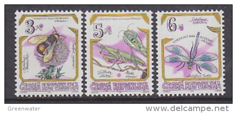 Czech Republic 1995 Nature Protection 3v ** Mnh (27344) - Unused Stamps