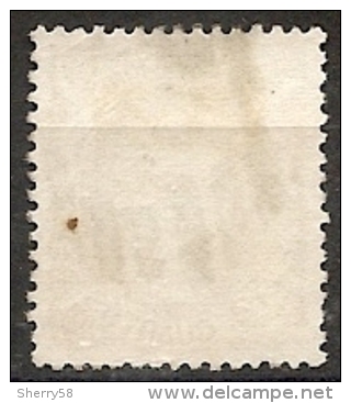 1870-ED. 113  GOB. PROVISIONAL. EFIGIE ALEGÓRICA DE ESPAÑA- 12 CUARTOS CASTAÑO-USADO PARRILLA CON CIFRA DE VALENCIA- - Used Stamps