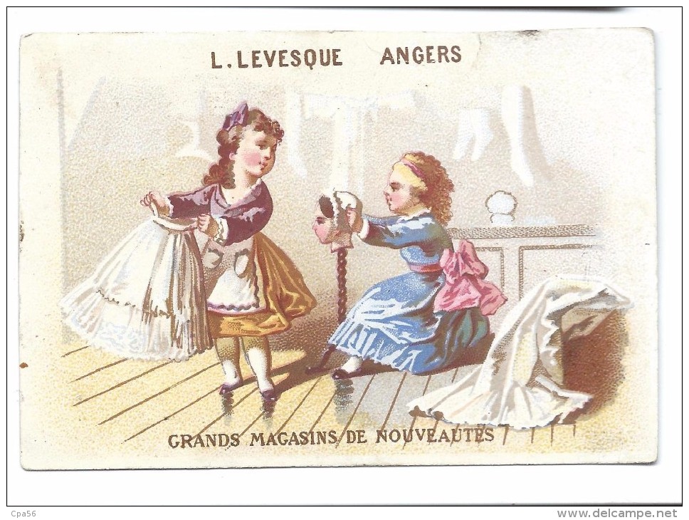 Prix Cassé - A LA PROVIDENCE Maison LEVESQUE à ANGERS 27 Rue Lenepveu - Chromo Ancien - Angers