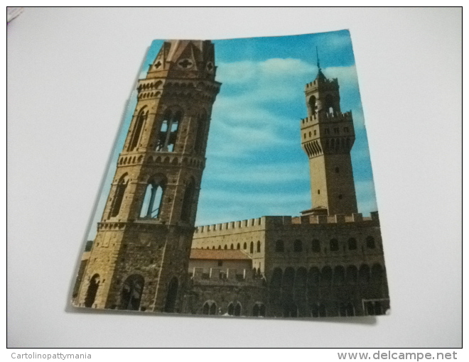 STORIA POSTALE FRANCOBOLLO COMMEMORATIVO   ARGENTINA  FIRENZE CAMPANILE - Firenze