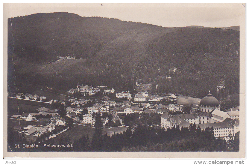 AK St. Blasien - Schwarzwald - 1921 (21948) - St. Blasien