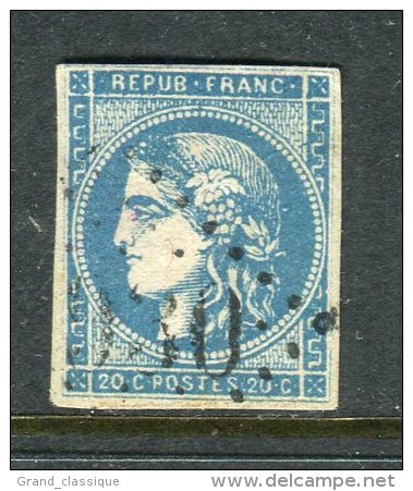 Superbe N° 45C - 1870 Bordeaux Printing